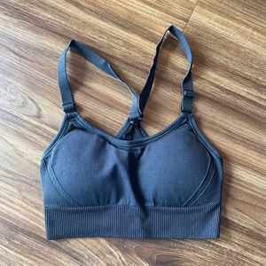 All in Motion Black Sports Bra